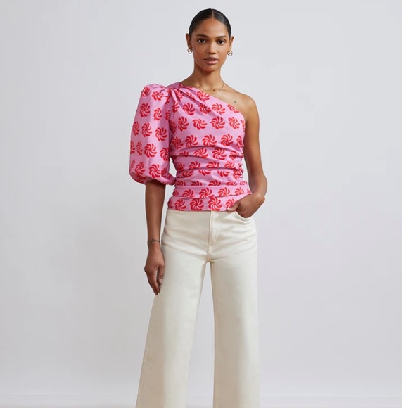 Kitri One Shouldered Top - Picture 3 of 8